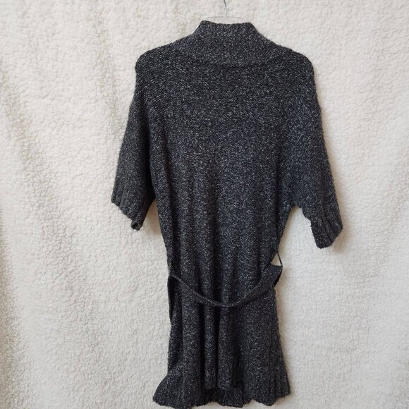 New York & Company Womens Medium‎ Gray Knit Button-Up Cardigan Sweater - Picture 4 of 10